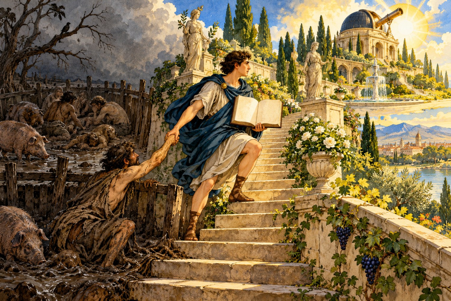 «Fatti non foste a viver come bruti, ma per seguir virtute e canoscenza»: Dante e perché una vita senza curiosità rischia di diventare soltanto sopravvivenza