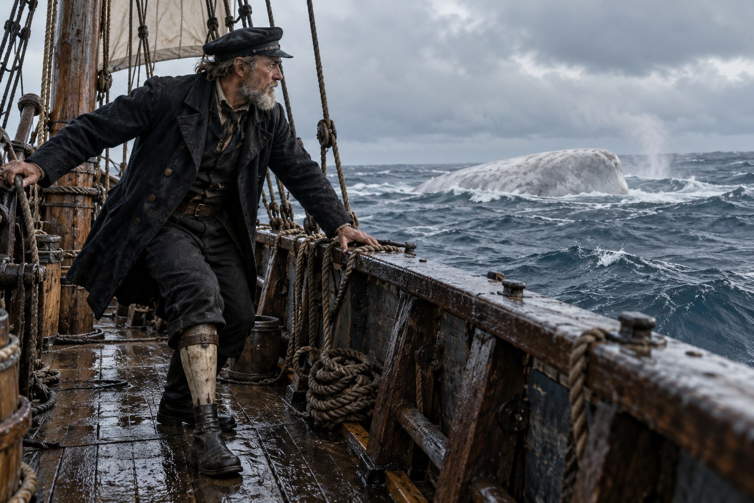 Moby Dick di Herman Melville: l'ossessione di un uomo che sfida il mare e trascina tutti verso la rovina