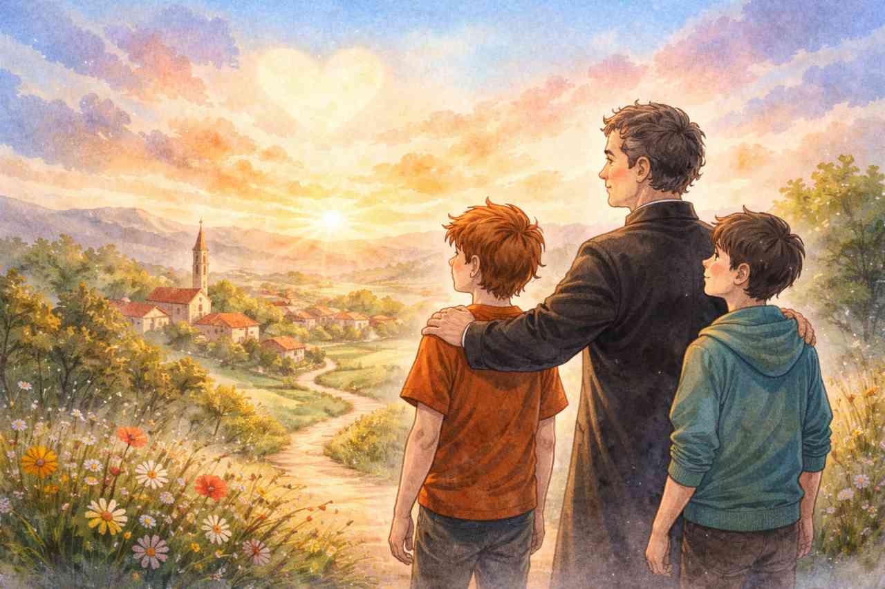 «Camminate coi piedi per terra e col cuore abitate in cielo»