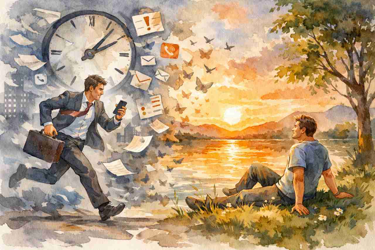 Il tempo che perdiamo a rincorrere quello che non conta